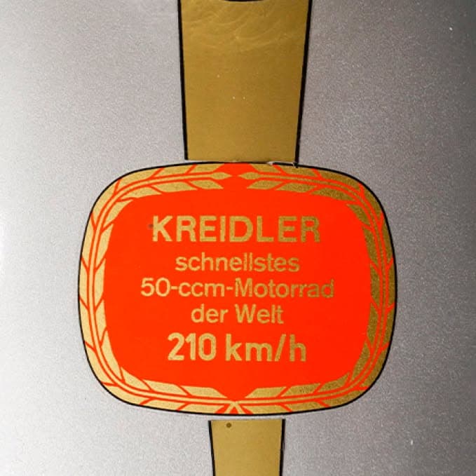 Мотоцикл місяця: Kreidler Florett 50/K54 1972 року Саме цього чарівного німця обрали “мотоциклом місяця (серпня)” в австрійському музеї ретро техніки Top Mountain Crosspoint, про який розповідали раніше Трішки історії - 9